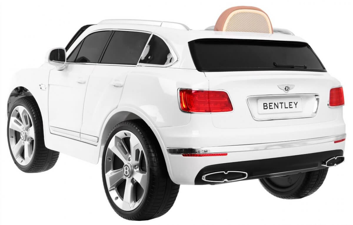 Masinuta electrica pentru copii Bentley Bentayga (2158) Alb - imagine 5