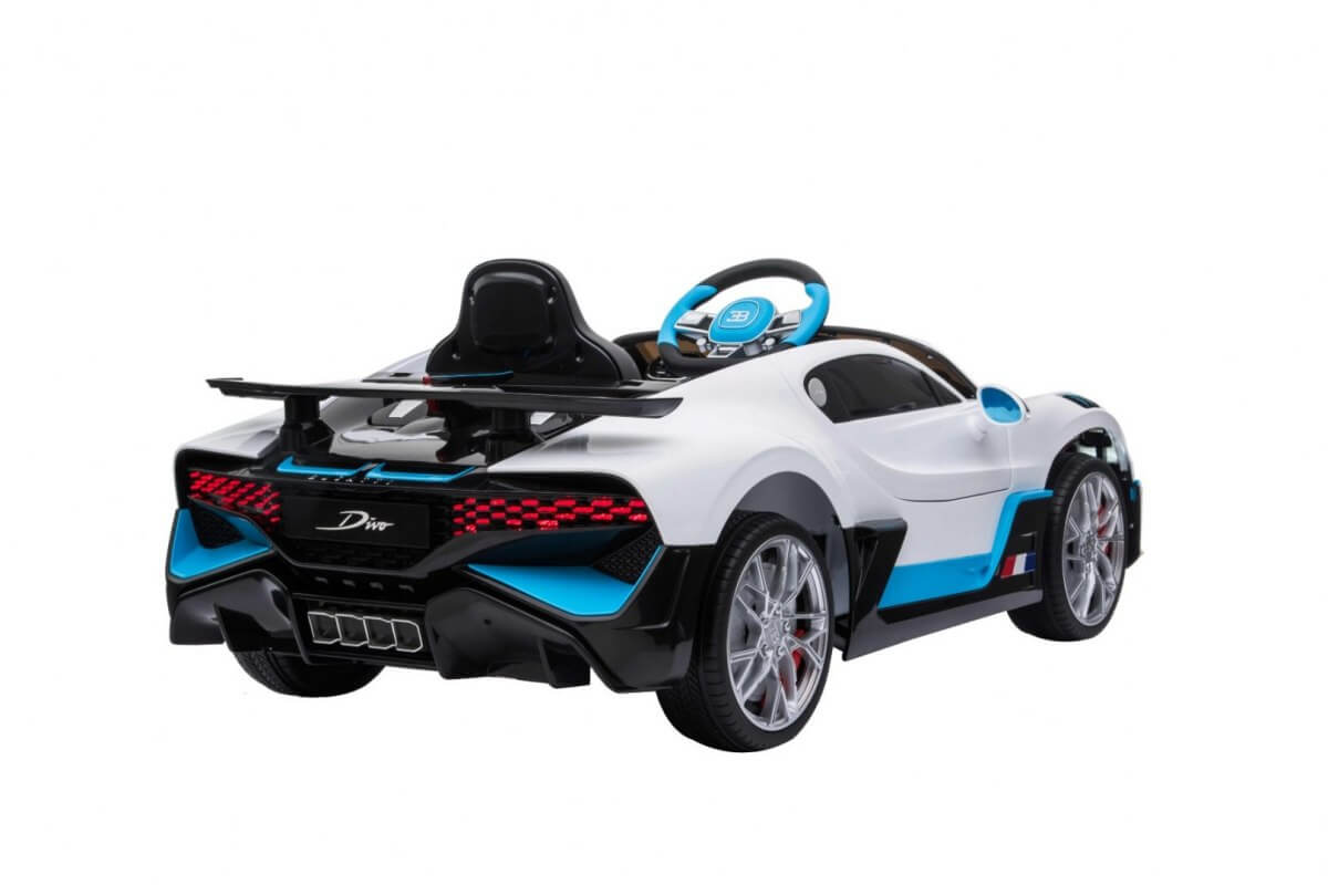 Masinuta electrica pentru copii BUGATTI DIVO (HL338) Alb - imagine 4