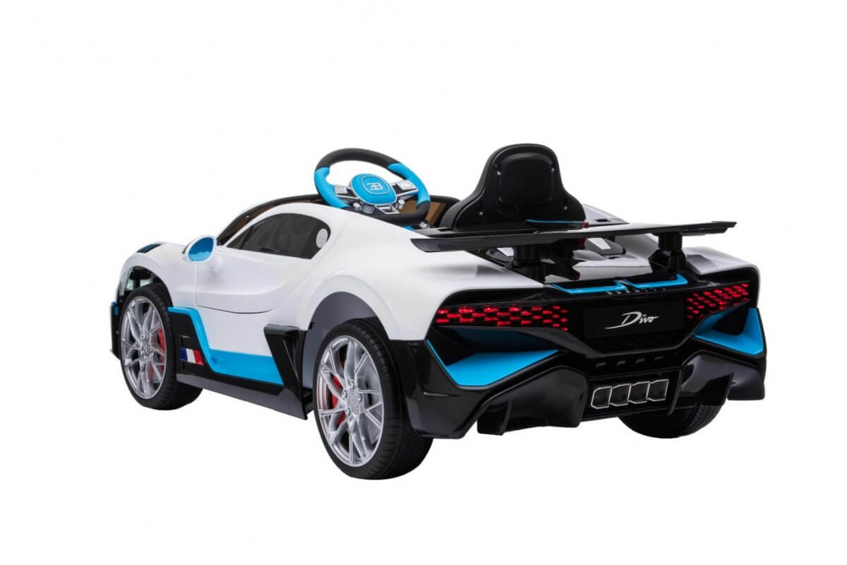 Masinuta electrica pentru copii BUGATTI DIVO (HL338) Alb - imagine 5