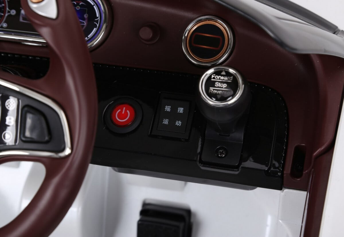 Masinuta electrica pentru copii BENTLEY EXP 12 (1166) Alb - imagine 4