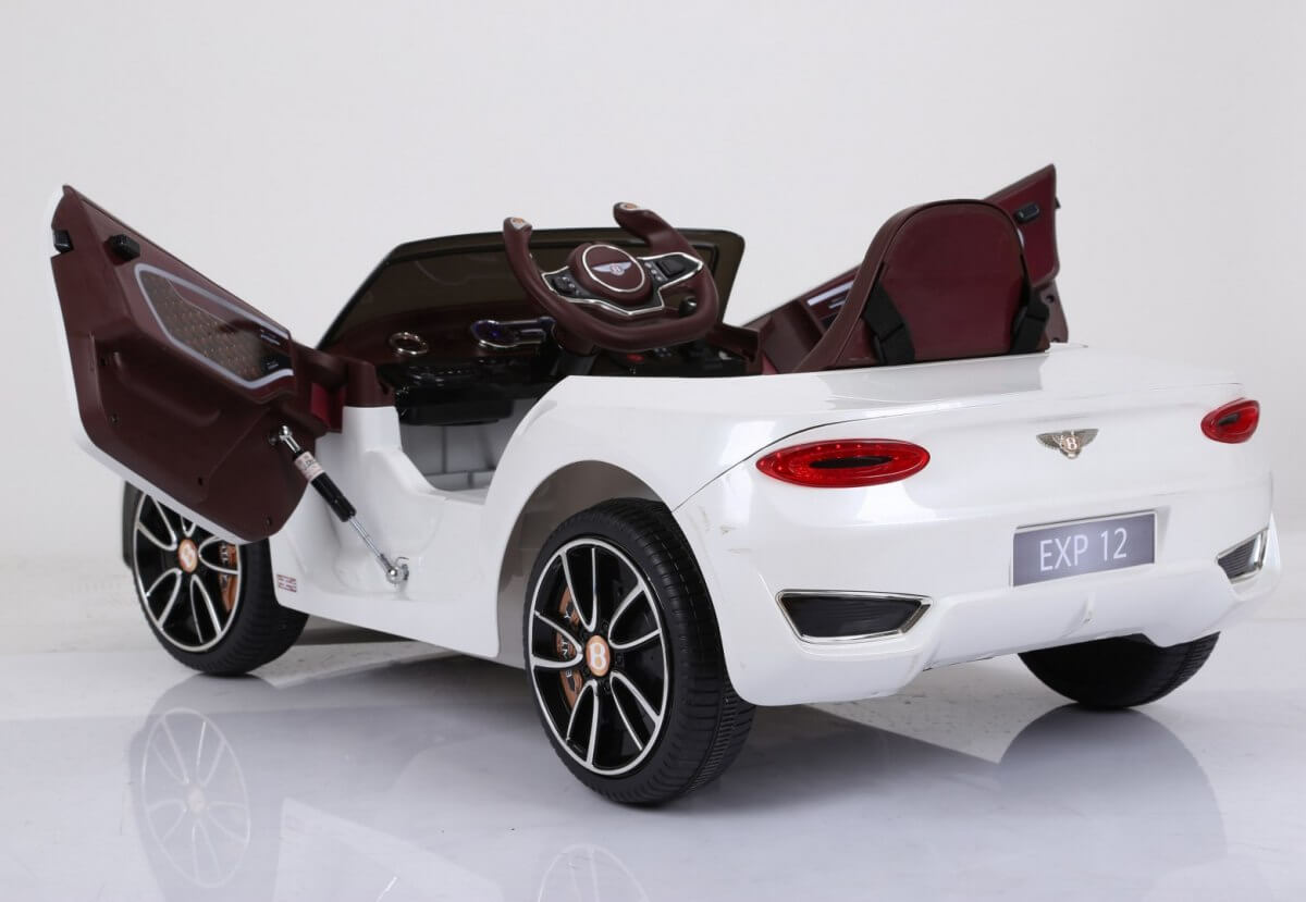 Masinuta electrica pentru copii BENTLEY EXP 12 (1166) Alb - imagine 5