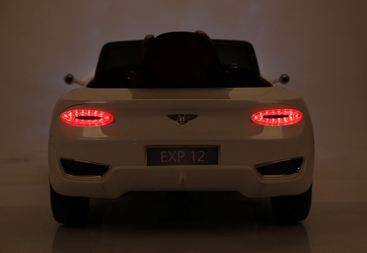 Masinuta electrica pentru copii BENTLEY EXP 12 (1166) Alb - imagine 9