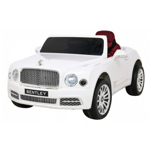 Masinuta electrica pentru copii Bentley Mulsanne (1006) Alb