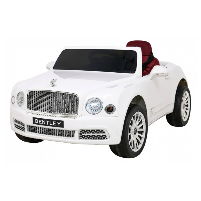 Masinuta electrica pentru copii Bentley Mulsanne (1006) Alb