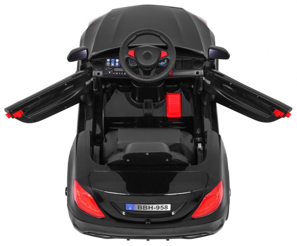 Masinuta electrica pentru copii BEST (958) Negru - imagine 7