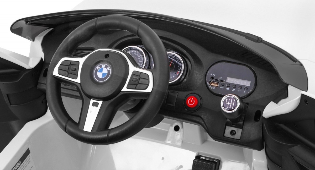 Masinuta electrica pentru copii BMW GT 640i (2164) Alb - imagine 2