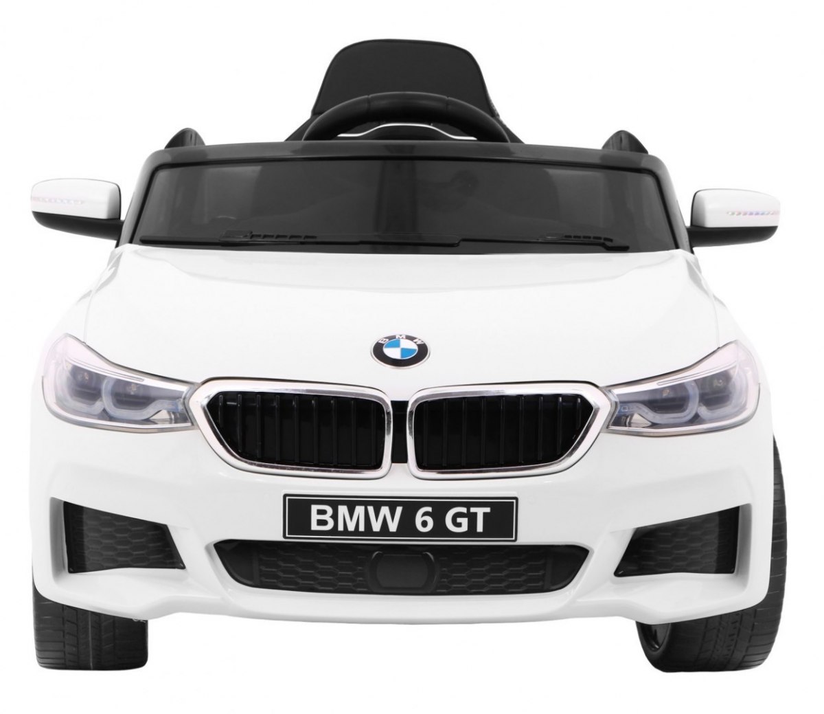 Masinuta electrica pentru copii BMW GT 640i (2164) Alb - imagine 5
