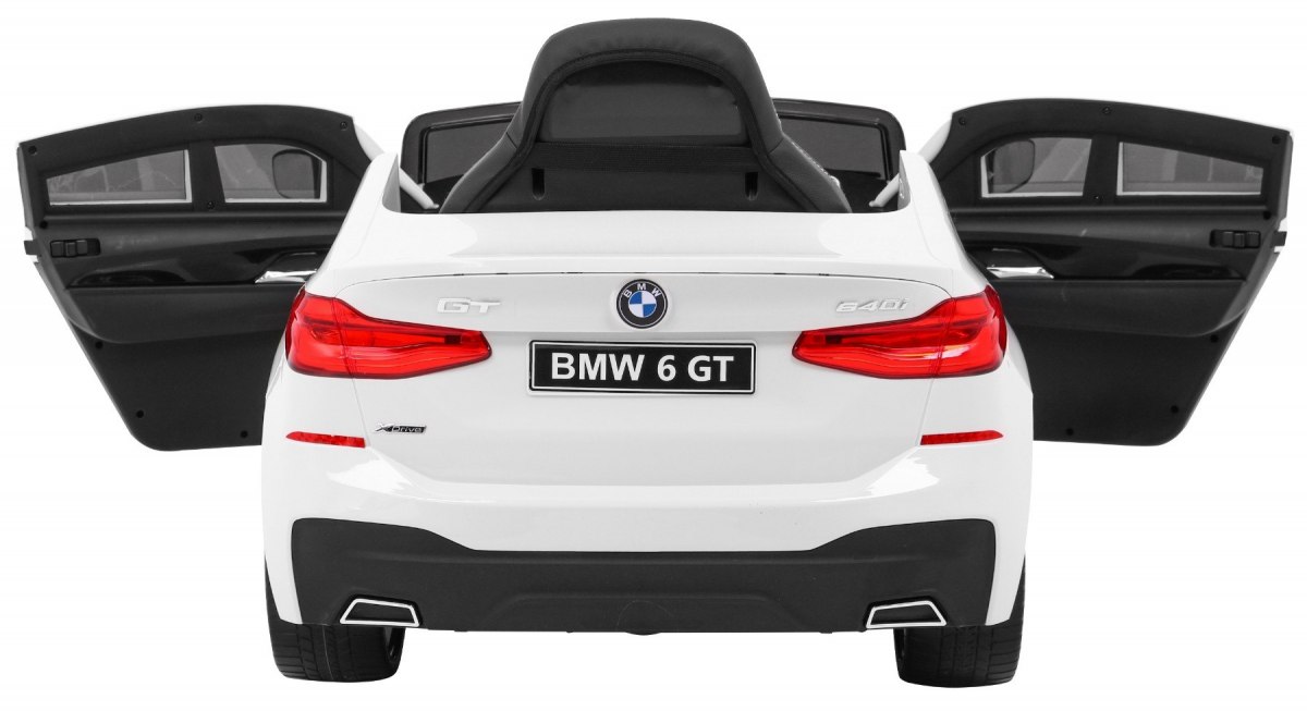 Masinuta electrica pentru copii BMW GT 640i (2164) Alb - imagine 7