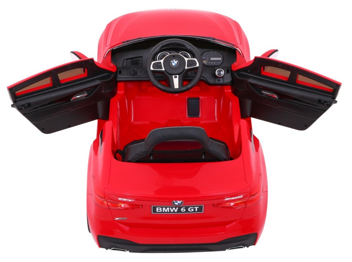 Masinuta electrica pentru copii BMW GT 640i (2164) Rosu - imagine 6