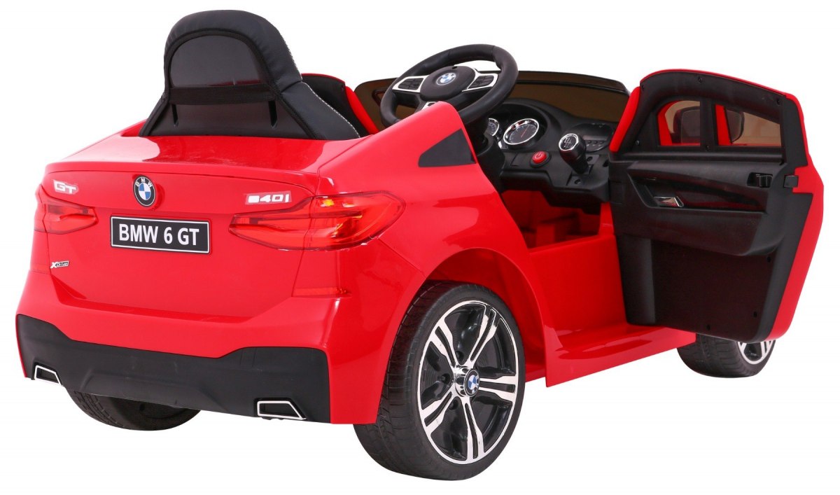 Masinuta electrica pentru copii BMW GT 640i (2164) Rosu - imagine 10