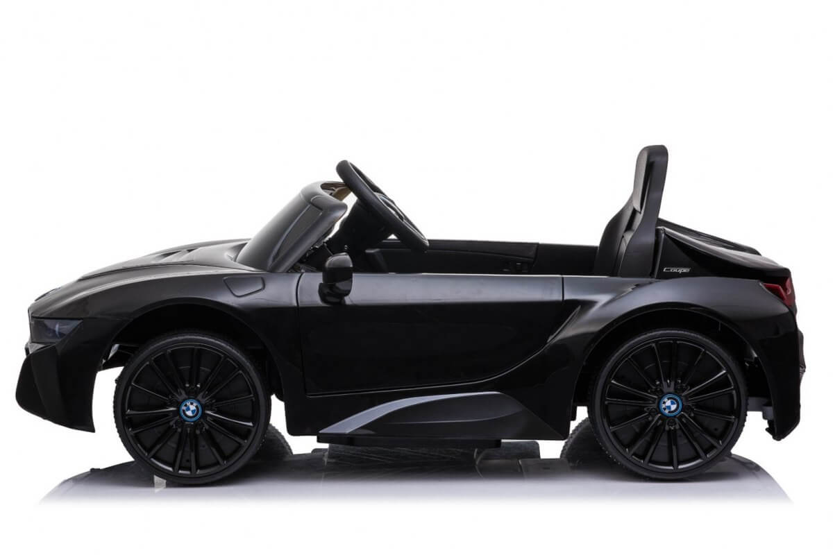 Masinuta electrica pentru copii BMW i8 LIFT (1001) Negru - imagine 2