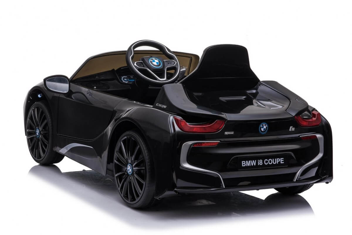 Masinuta electrica pentru copii BMW i8 LIFT (1001) Negru - imagine 3