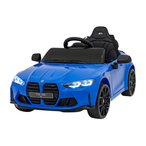 Masinuta electrica pentru copii BMW M4 Competition 12V 90W (sx2418) Albastru