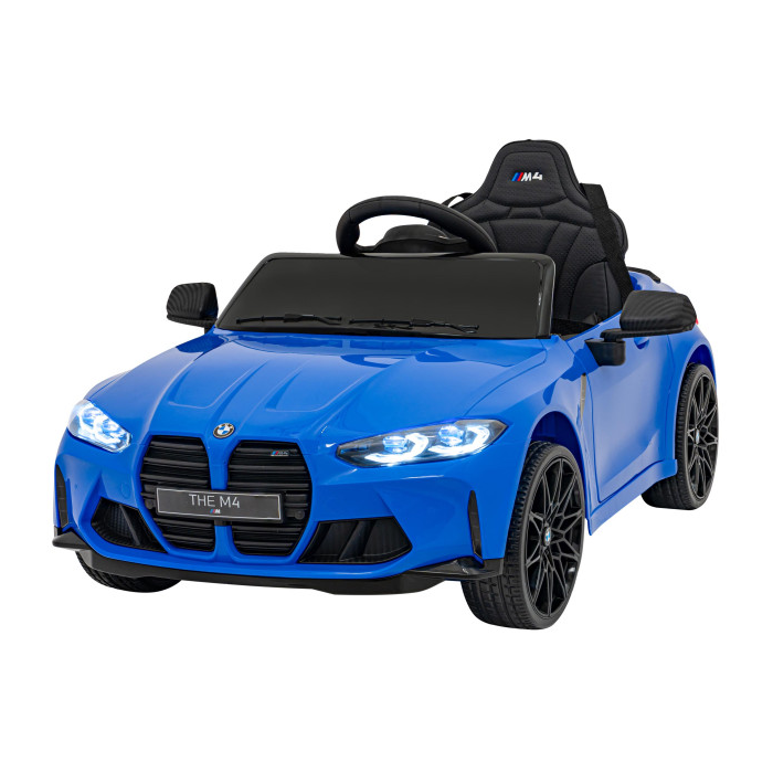 Masinuta electrica pentru copii BMW M4 Competition 12V 90W (sx2418) Albastru