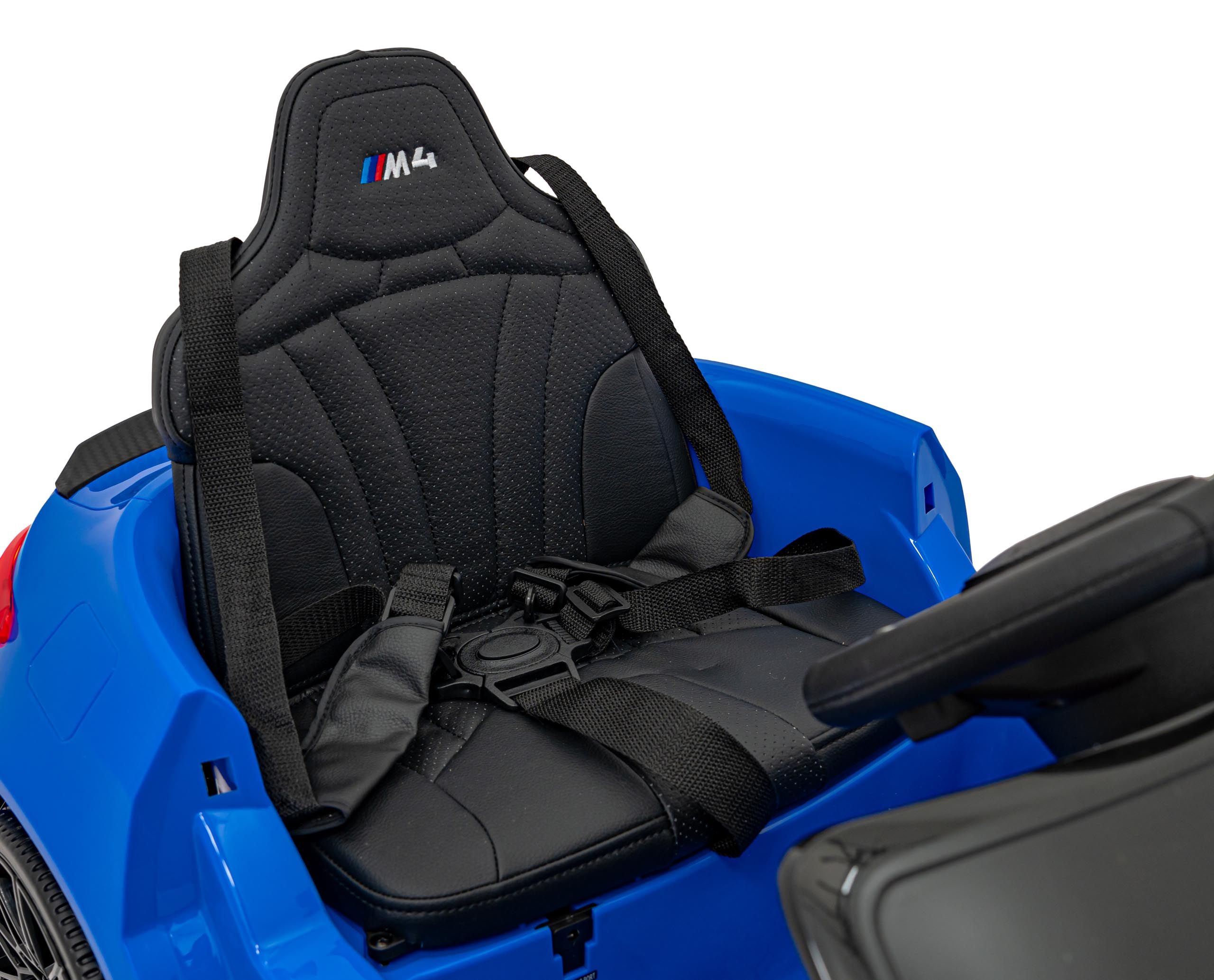 Masinuta electrica pentru copii BMW M4 Competition 12V 90W (sx2418) Albastru - imagine 7