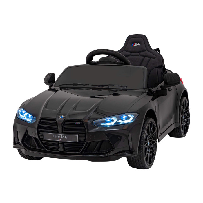 Masinuta electrica pentru copii BMW M4 Competition 12V 90W (sx2418) Negru