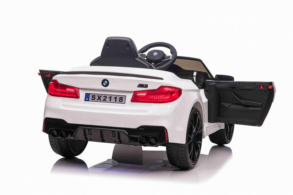 Masinuta electrica DRIFT pentru copii BMW M5 Competition 24V 500W (2118-drift) Alb - imagine 2