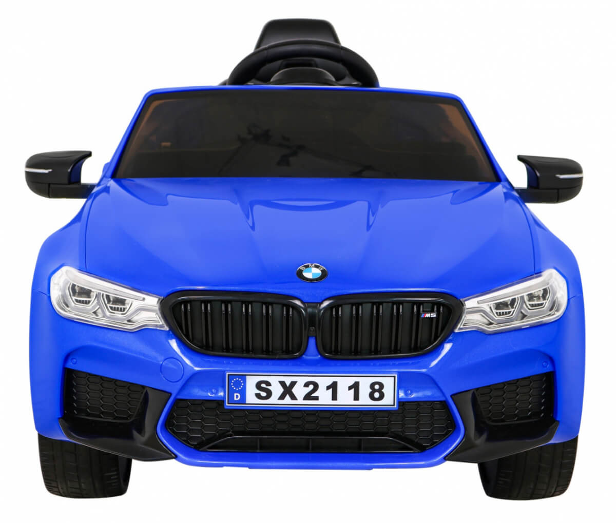 Masinuta electrica pentru copii BMW M5 F90 Lux 12V (2118) Albastru - imagine 7
