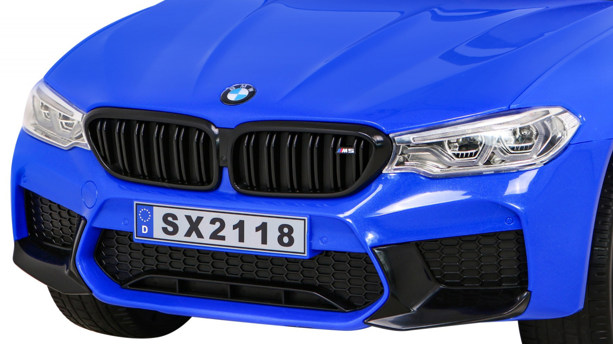 Masinuta electrica DRIFT pentru copii BMW M5 Competition 24V 500W (2118-drift) Albastru - imagine 8