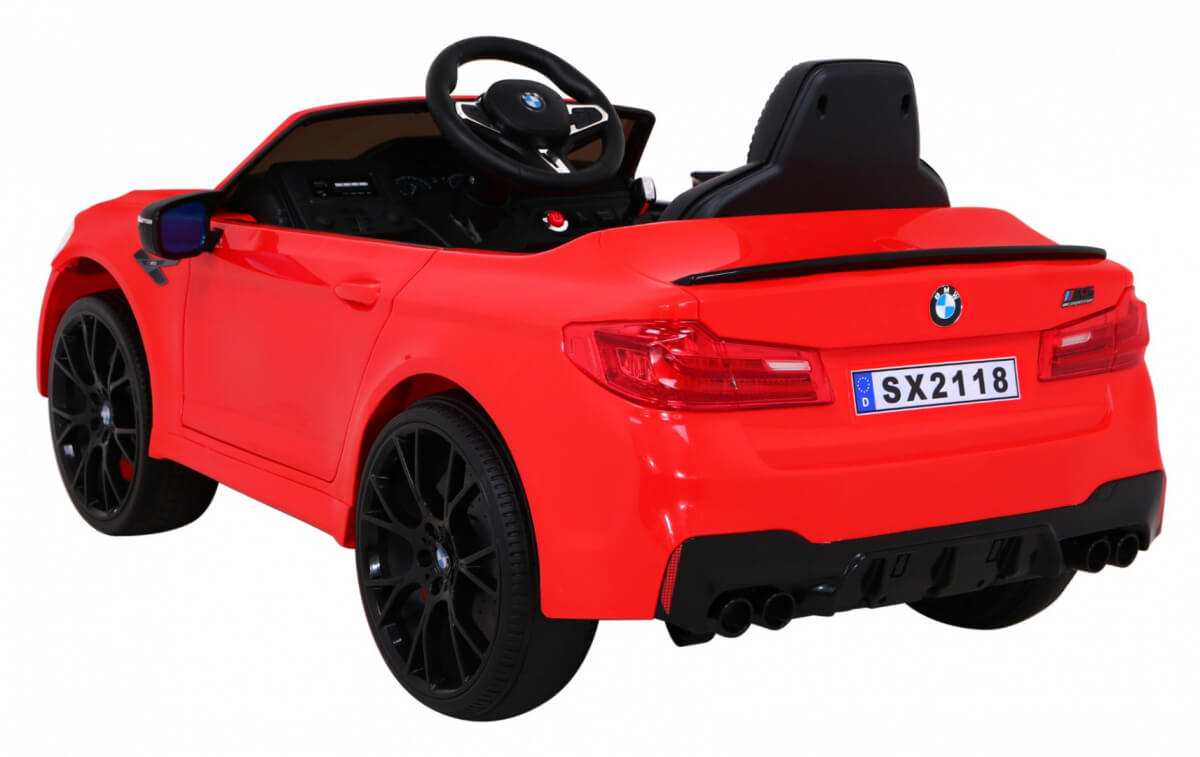 Masinuta electrica DRIFT pentru copii BMW M5 Competition 24V 500W (2118-drift) Rosu - imagine 5