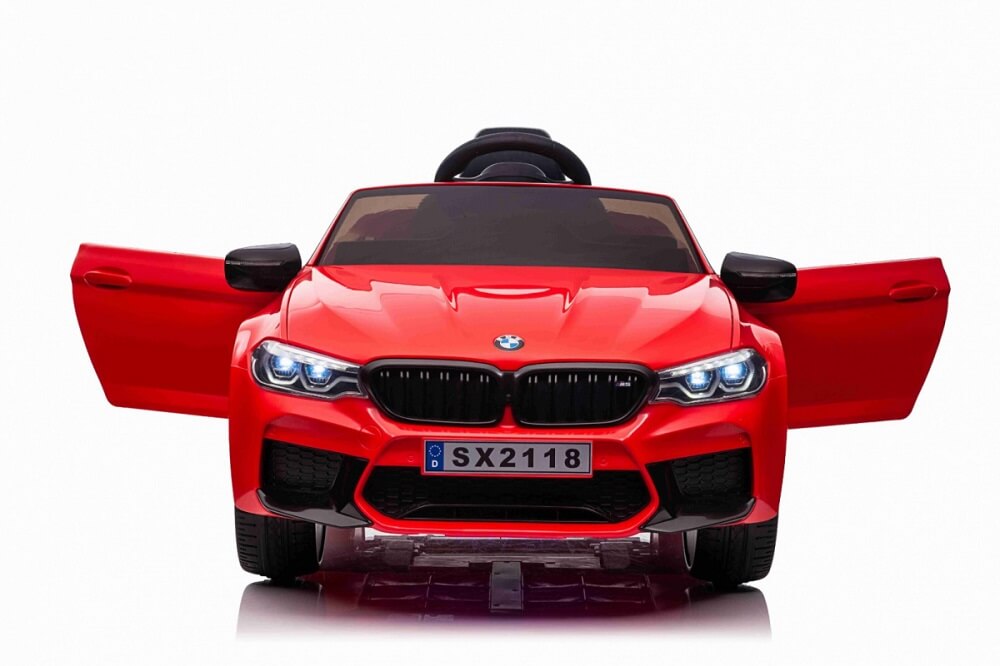 Masinuta electrica DRIFT pentru copii BMW M5 Competition 24V 500W (2118-drift) Rosu - imagine 2