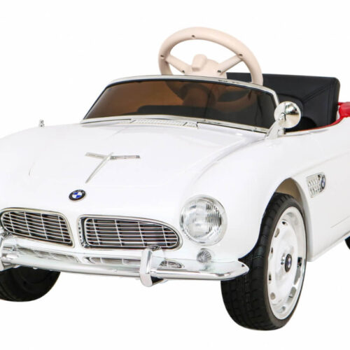 Masinuta electrica pentru copii BMW 507 Retro (1938) Alb