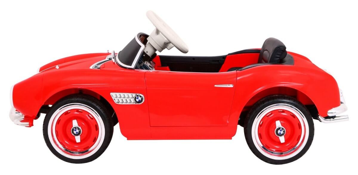 Masinuta electrica pentru copii BMW 507 Retro (1938) Rosu - imagine 4