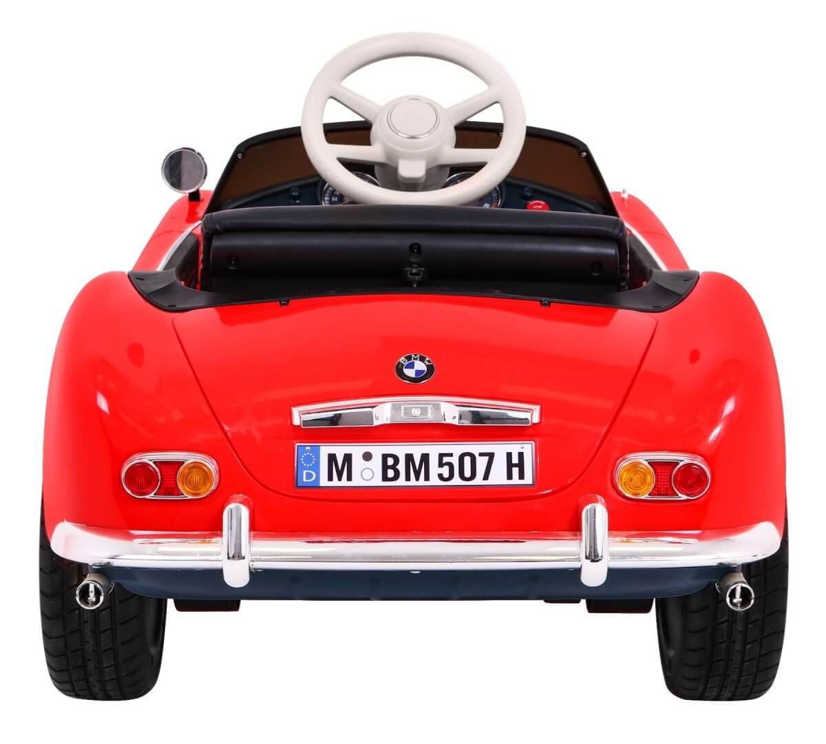 Masinuta electrica pentru copii BMW 507 Retro (1938) Rosu - imagine 6