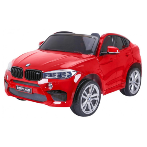 Masinuta electrica pentru copii BMW X6M (2168) XXL cu 2 locuri, Visiniu metalizat