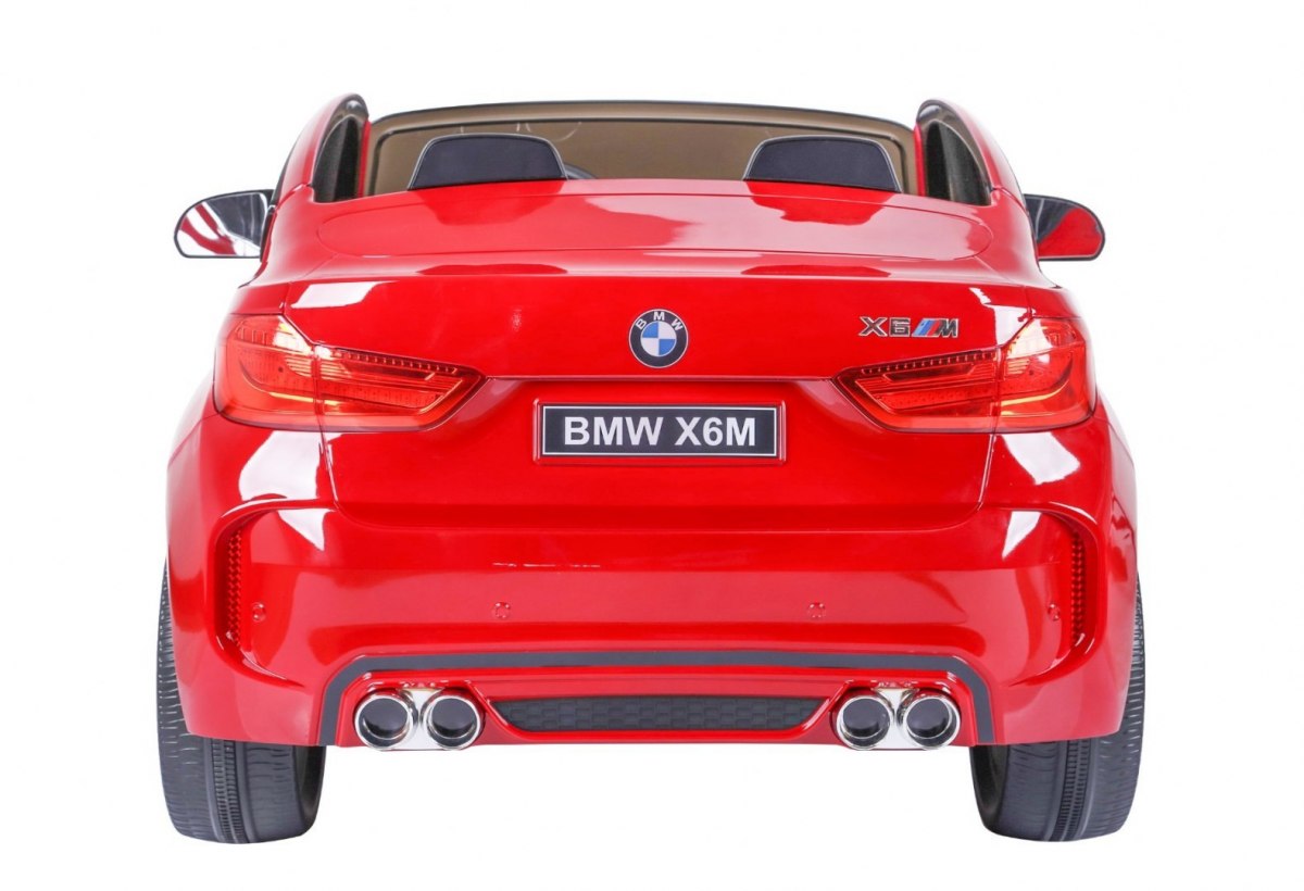 Masinuta electrica pentru copii BMW X6M (2168) XXL cu 2 locuri, Visiniu metalizat - imagine 7