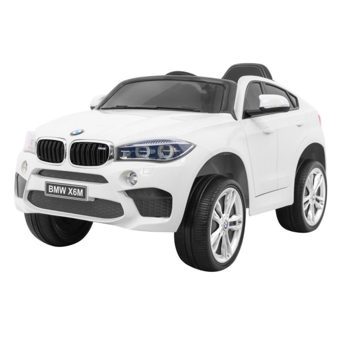 Masinuta electrica pentru copii BMW X6M (2199) Alb