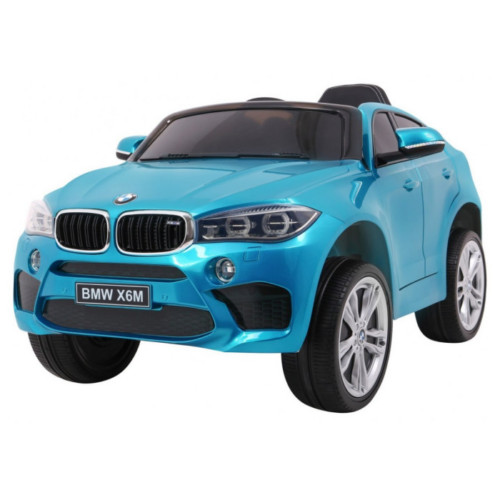 Masinuta electrica pentru copii BMW X6M (2199) Albastru metalizat