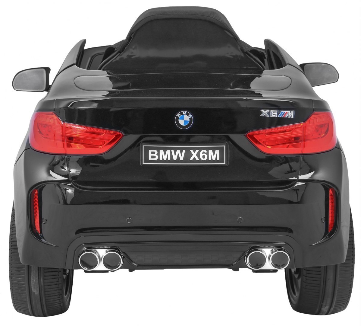 Masinuta electrica pentru copii BMW X6M (2199) Negru - imagine 9
