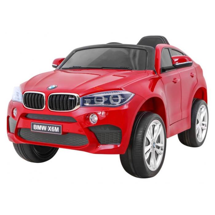 Masinuta electrica pentru copii BMW X6M (2199) Visiniu metalizat