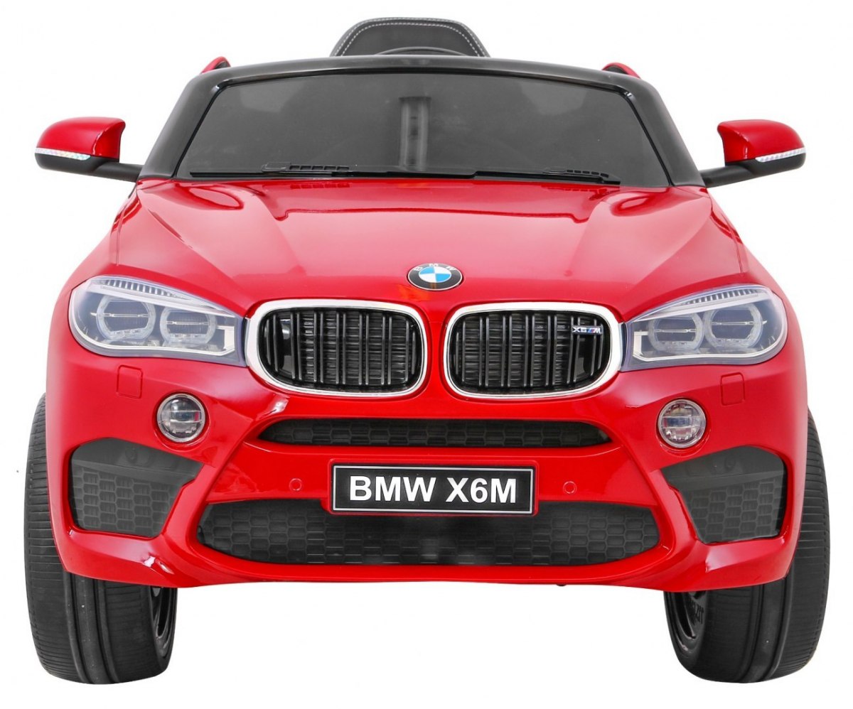 Masinuta electrica pentru copii BMW X6M (2199) Visiniu metalizat - imagine 10