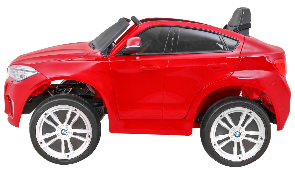 Masinuta electrica pentru copii BMW X6M (2199) Visiniu metalizat - imagine 8