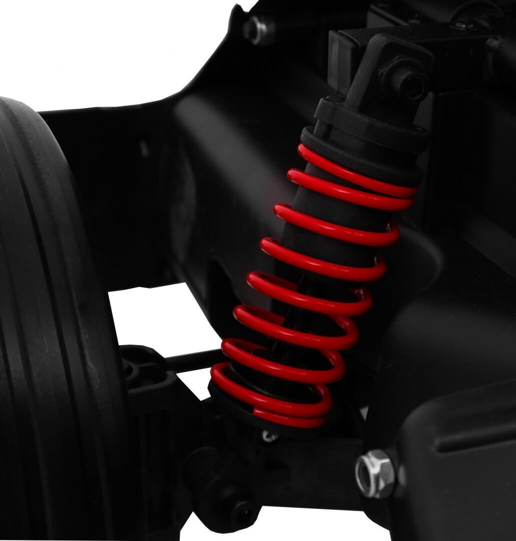 Kart electric pentru copii 12 volti "Bolid XR-1" cu 3 roti (9939) Alb - imagine 9
