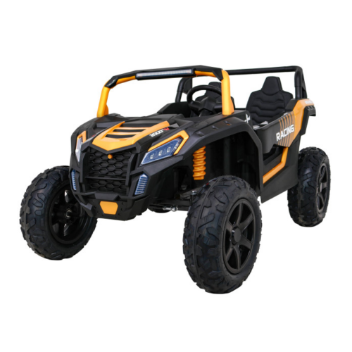 UTV electric pentru copii mari Perfecta XXL, 2 locuri cu sarcina pana la 100kg si viteza max 15km/h (032) Portocaliu