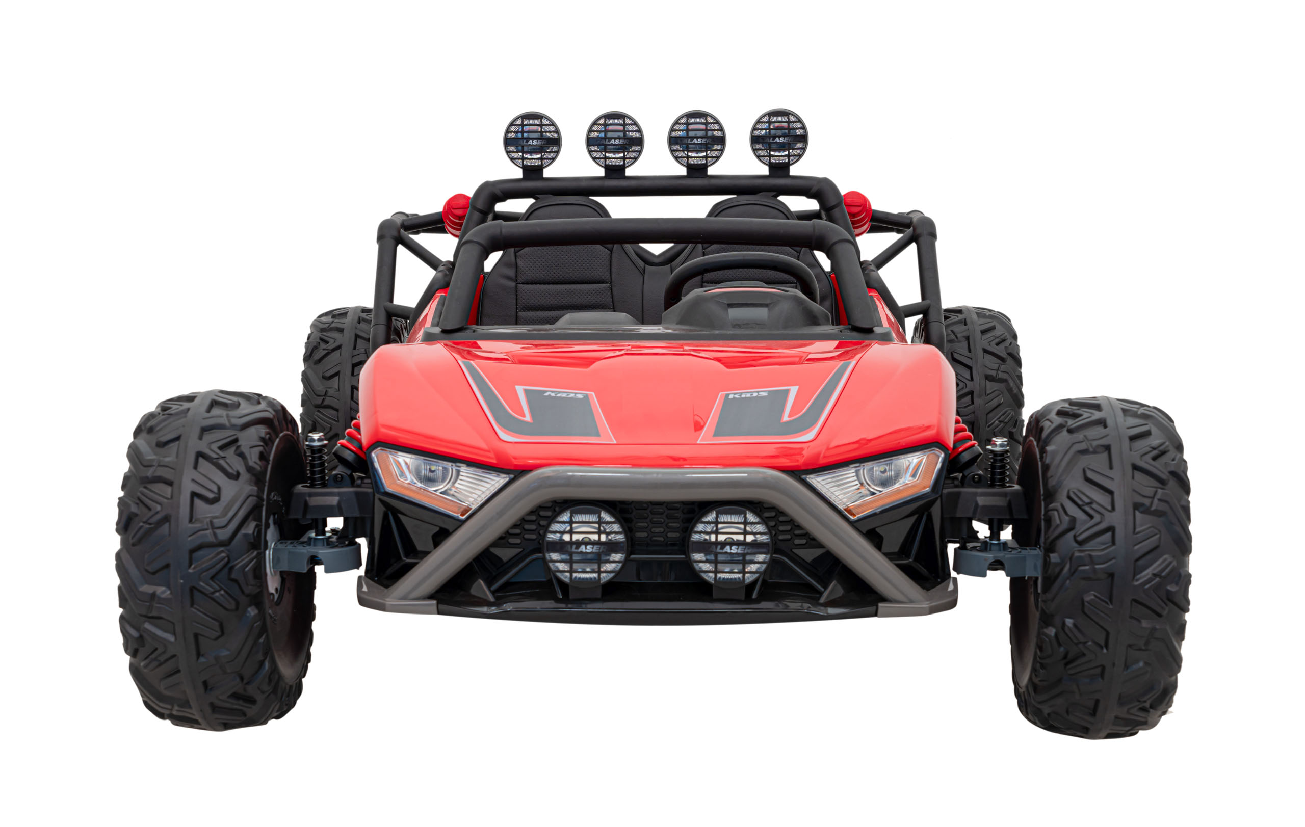 UTV electric pentru 2 copii Buggy Racing Kids, 24V 400W (3168) Rosu - imagine 2