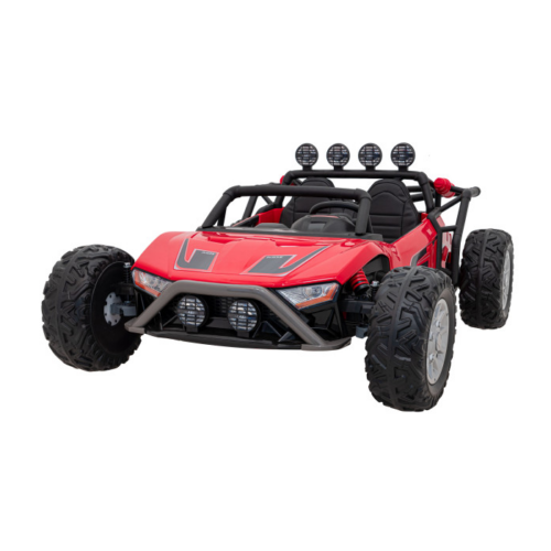 UTV electric pentru 2 copii Buggy Racing Kids, 24V 400W (3168) Rosu