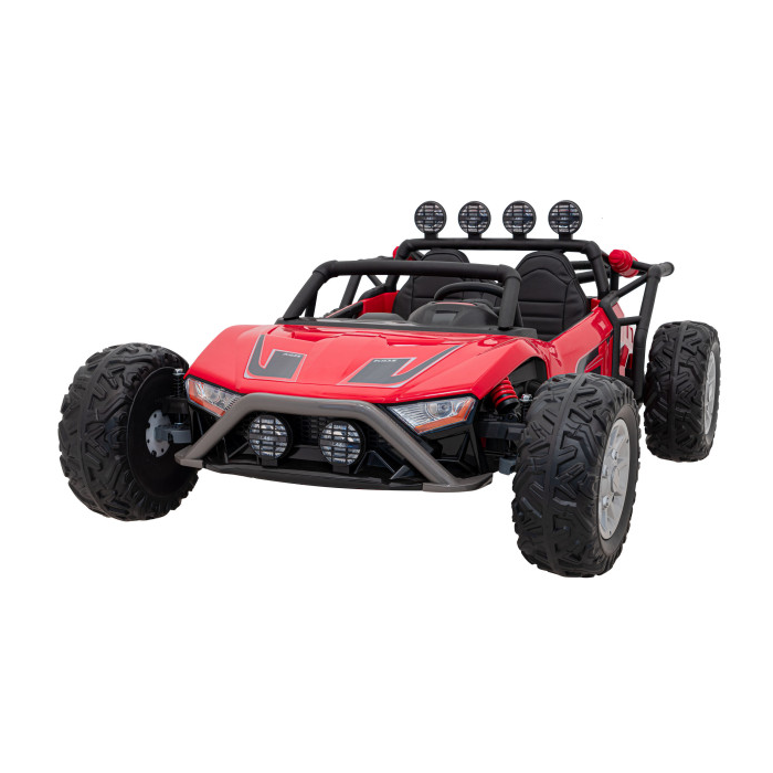 UTV electric pentru 2 copii Buggy Racing Kids, 24V 400W (3168) Rosu
