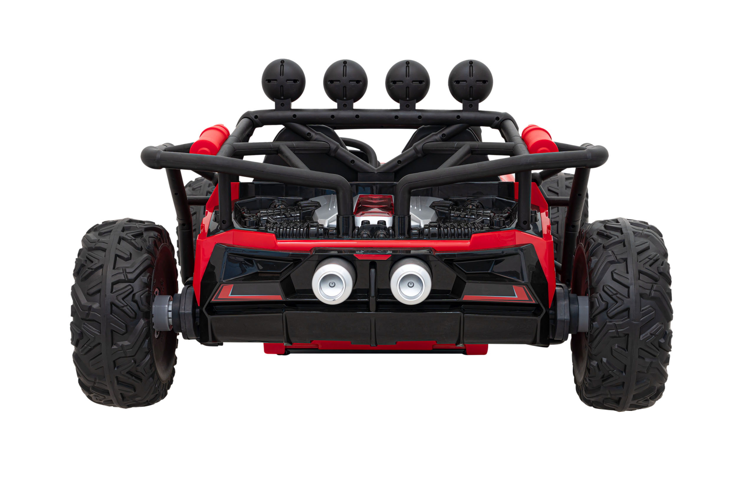 UTV electric pentru 2 copii Buggy Racing Kids, 24V 400W (3168) Rosu - imagine 4