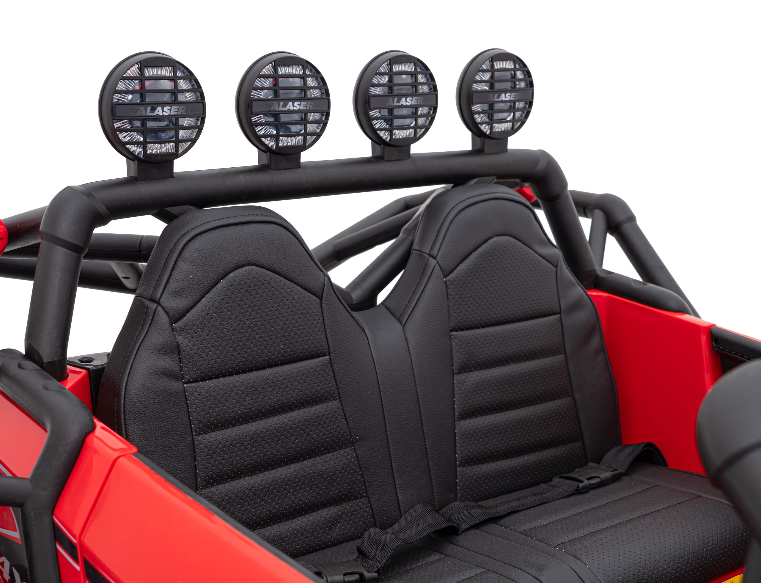UTV electric pentru 2 copii Buggy Racing Kids, 24V 400W (3168) Rosu - imagine 5