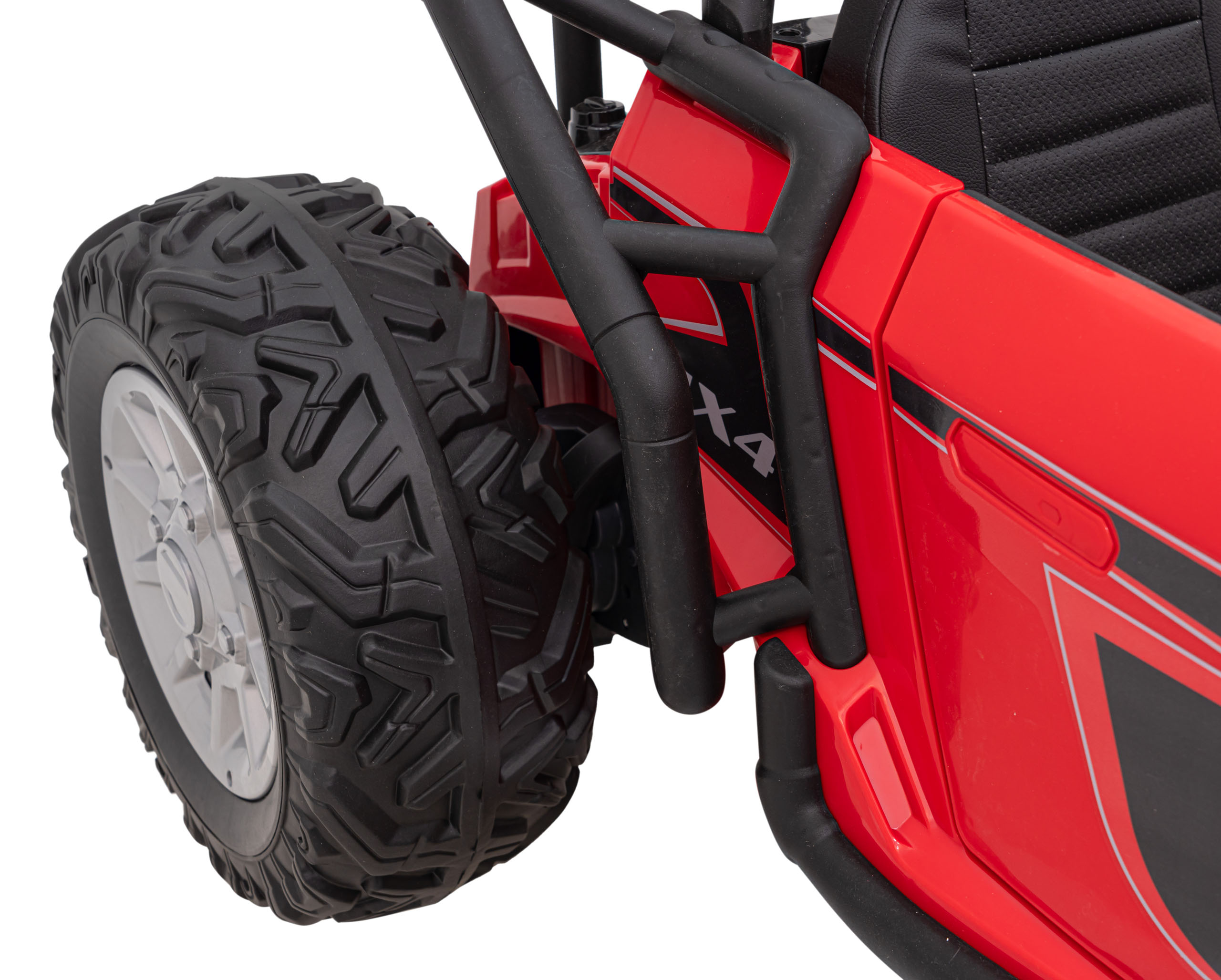 UTV electric pentru 2 copii Buggy Racing Kids, 24V 400W (3168) Rosu - imagine 9