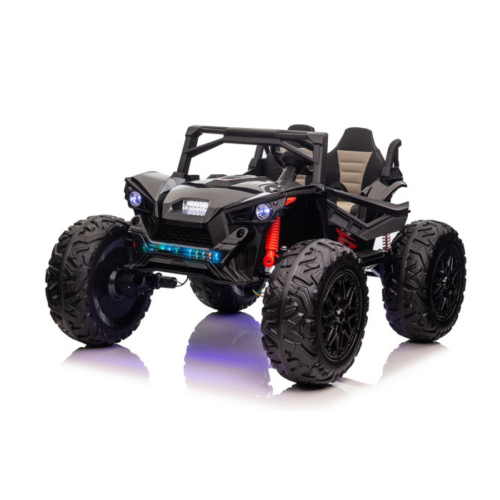 UTV electric pentru copii cu 2 locuri MONSTER TRUCK 4×4 24V 400W (SX2139) Negru
