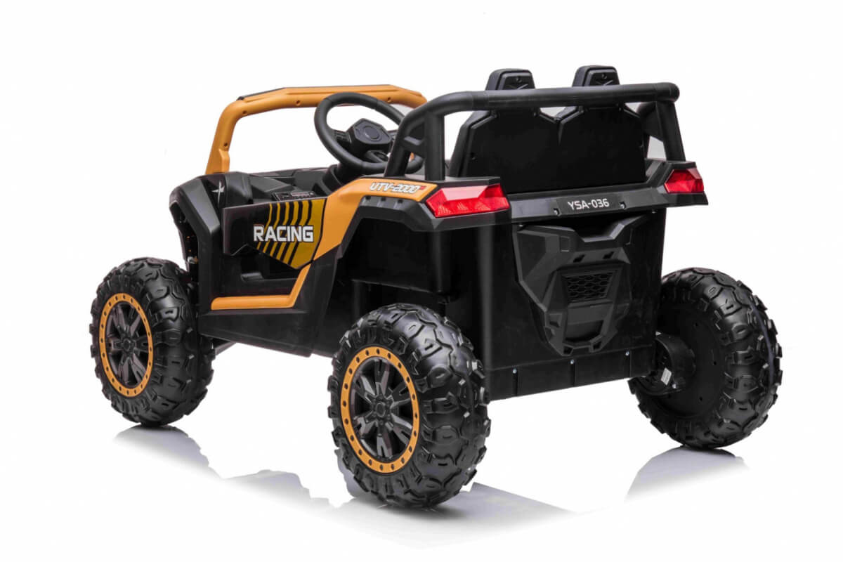 Masinuta electrica pentru copii Buggy UTV 2000 (036) Portocaliu - imagine 3