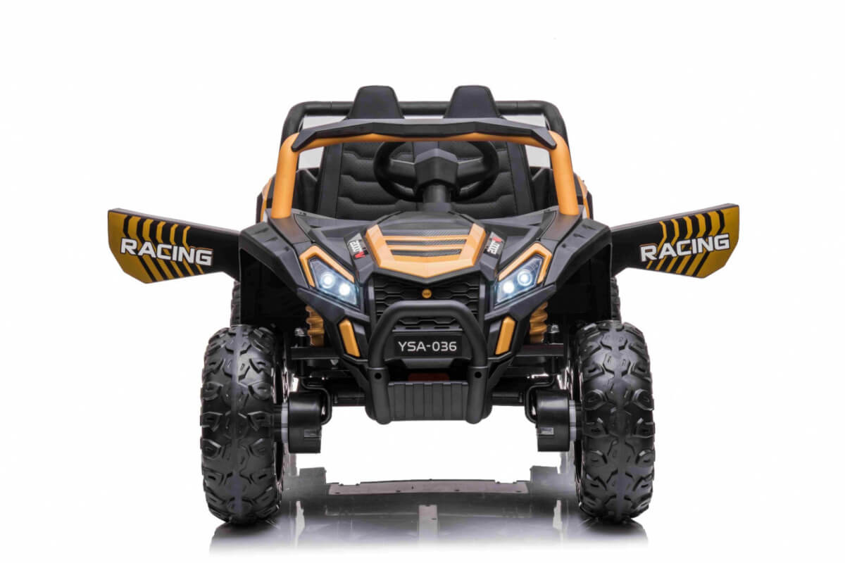 Masinuta electrica pentru copii Buggy UTV 2000 (036) Portocaliu - imagine 4