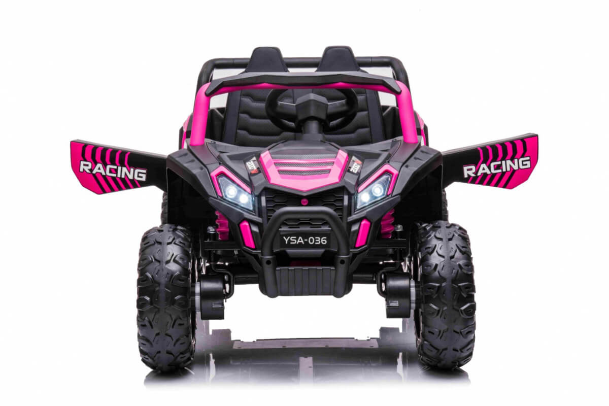 Masinuta electrica pentru copii Buggy UTV 2000 (036) Roz - imagine 4