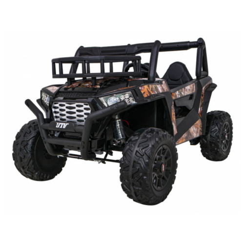 Masinuta electrica pentru copii cu 2 locuri Buggy UTV 24V 400W (JS360) Military