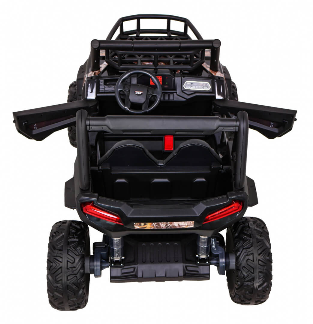 Masinuta electrica pentru copii cu 2 locuri Buggy UTV 24V 400W (JS360) Military - imagine 5